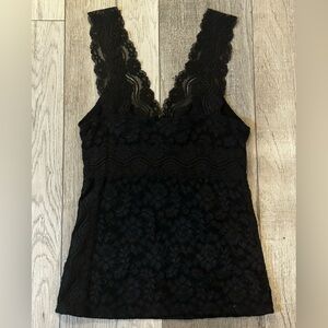 Moda International Black Sleeveless Top